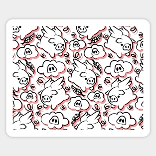 You Got the Piggy Pattern! Sticker